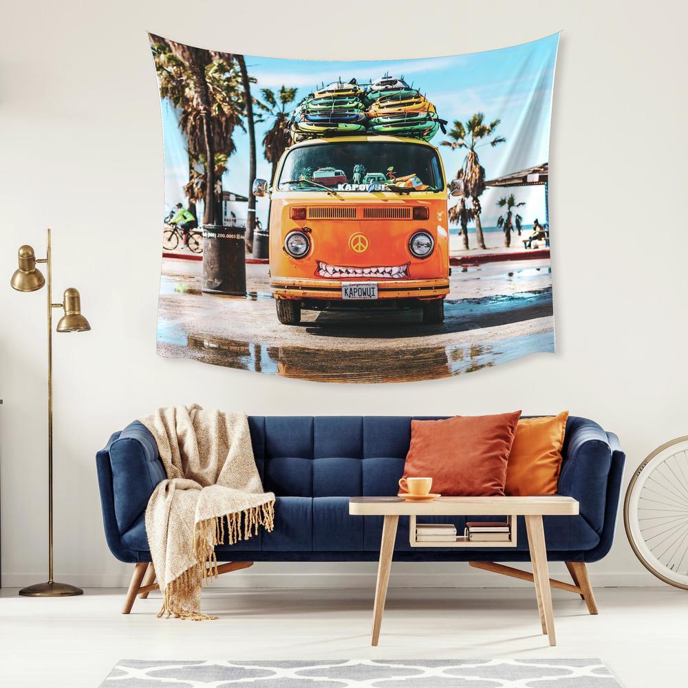 Surf Van Large Tapestry Tapestry RoomMates   