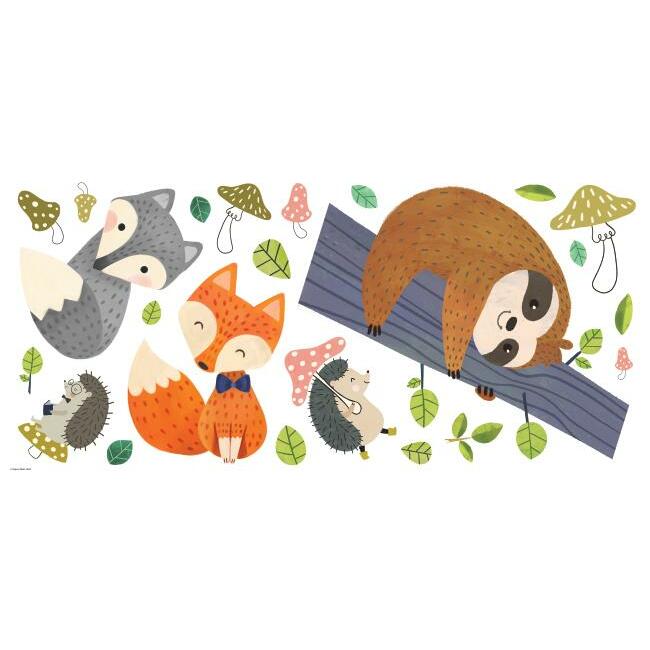 Forest Friends Giant Wall Decals Wall Decals RoomMates   