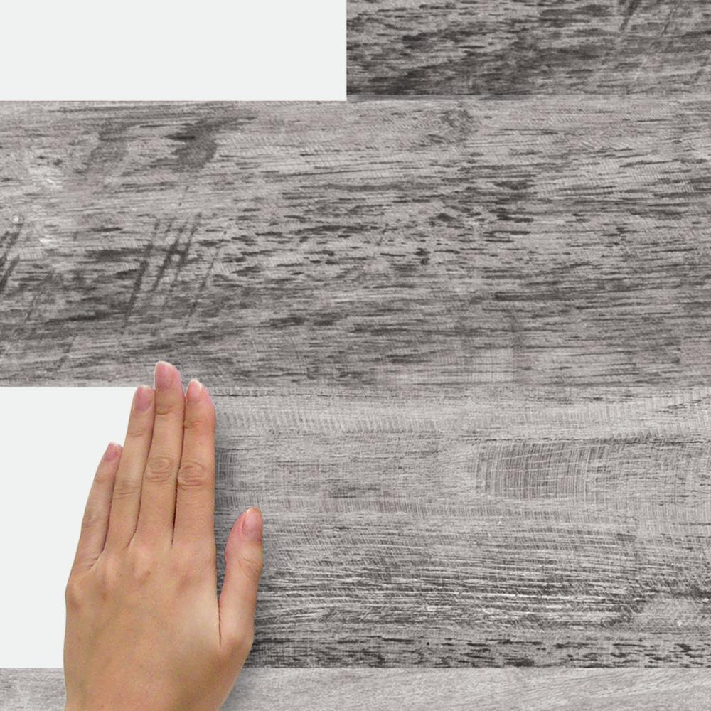 Distressed Barn Wood Plank Peel and Stick Wall Decals Wall Decals RoomMates   