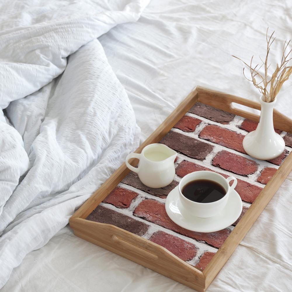 Red Brick Peel and Stick Giant Wall Decals Wall Decals RoomMates   