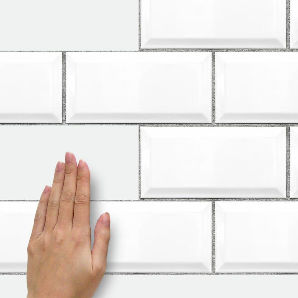Subway Tile Peel and Stick Giant Wall Decals Wall Decals RoomMates   