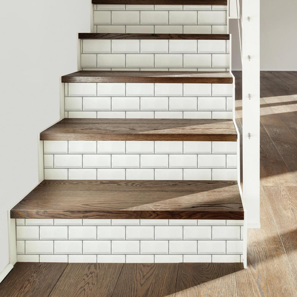 Subway Tile Peel and Stick Giant Wall Decals Wall Decals RoomMates   