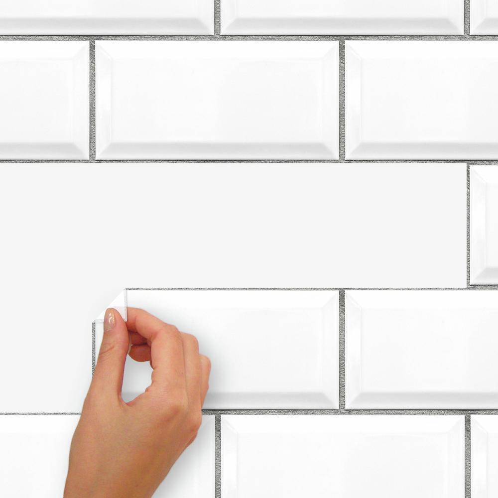 Subway Tile Peel and Stick Giant Wall Decals Wall Decals RoomMates   
