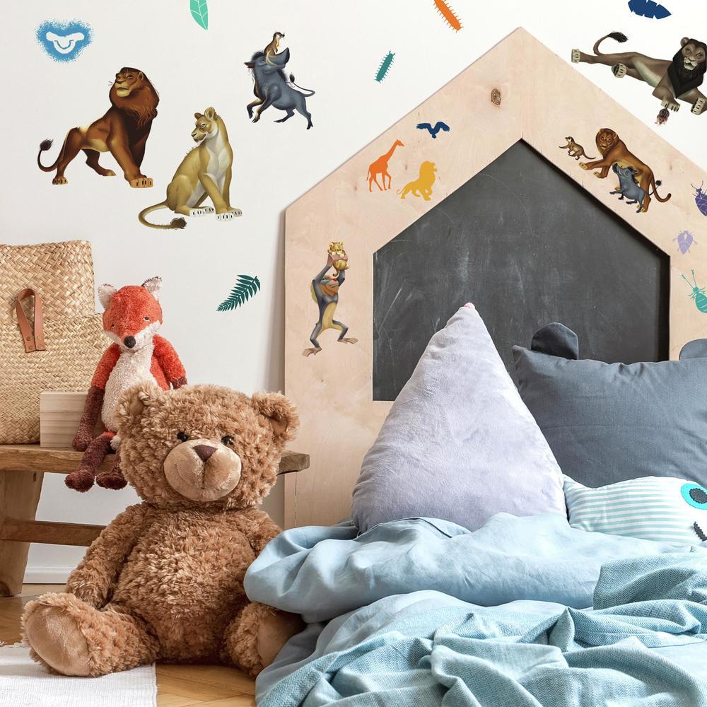 Disney's The Lion King Character Peel and Stick Wall Decals Wall Decals RoomMates   