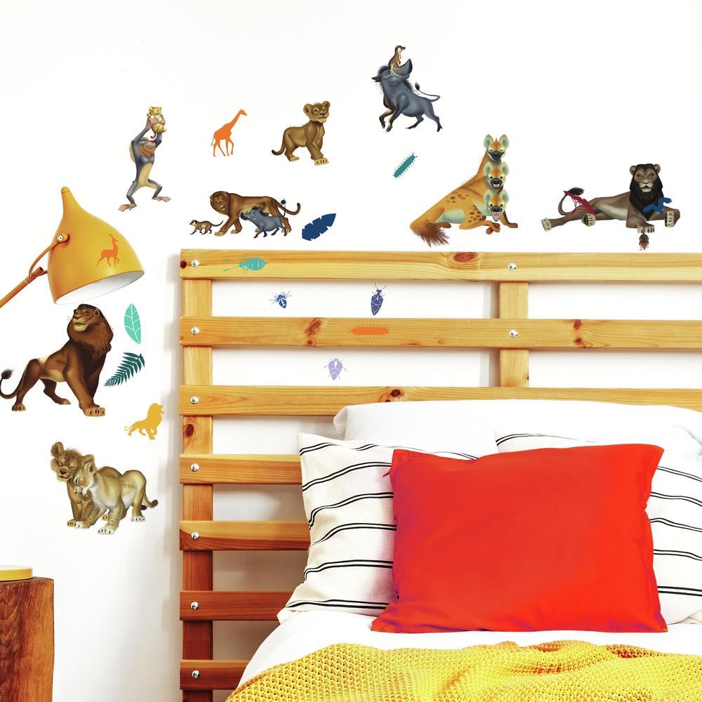 Disney's The Lion King Character Peel and Stick Wall Decals Wall Decals RoomMates   
