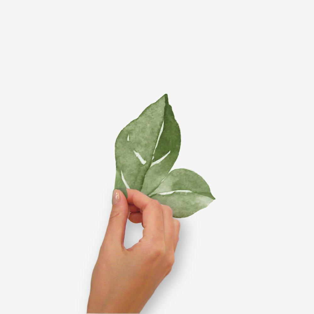 Leaf Twig Peel and Stick Giant Wall Decals Wall Decals RoomMates   
