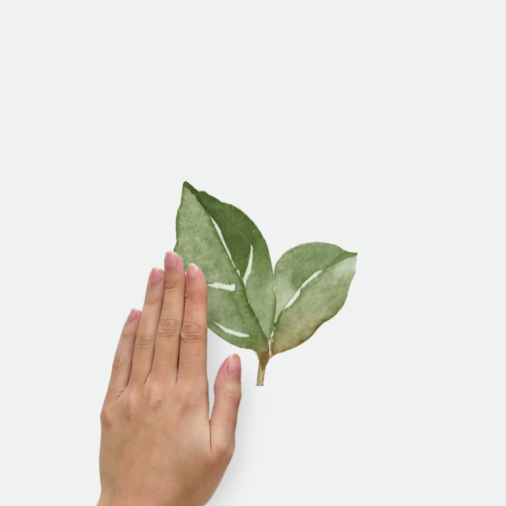 Leaf Twig Peel and Stick Giant Wall Decals Wall Decals RoomMates   
