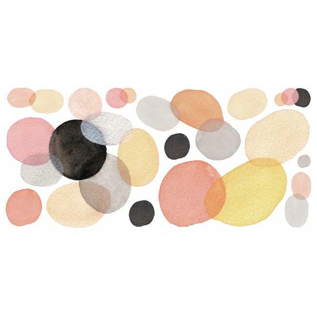 Abstract Watercolor Shapes Peel and Stick Giant Wall Decals Wall Decals RoomMates   