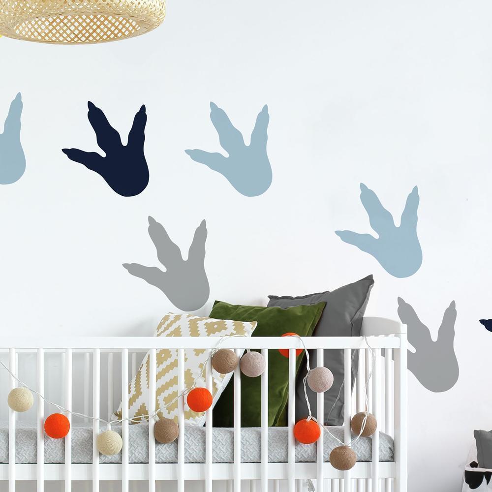 Dino Feet Peel and Stick Wall Decals Wall Decals RoomMates   