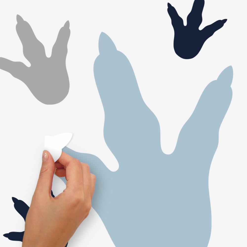 Dino Feet Peel and Stick Wall Decals Wall Decals RoomMates   