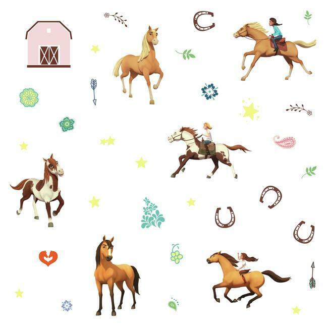DreamWorks Spirit: Riding Free Peel and Stick Wall Decals Wall Decals RoomMates   