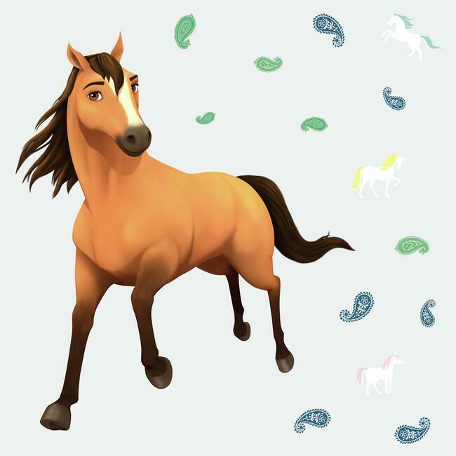 DreamWorks Spirit: Riding Free Peel and Stick Giant Wall Decals Wall Decals RoomMates   