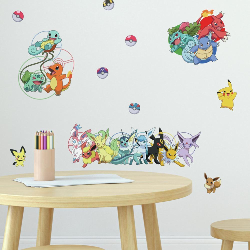 Pokemon Favorite Character Wall Decals Wall Decals RoomMates   