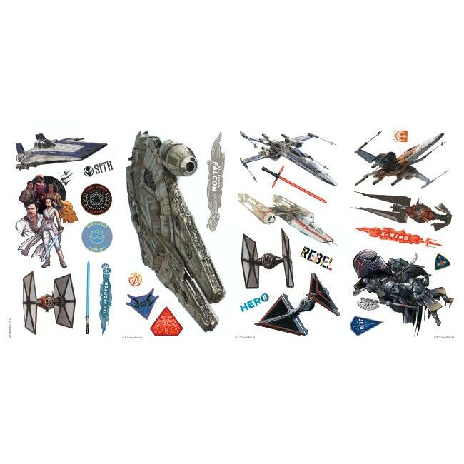 Star Wars: The Rise of Skywalker Galactic Ships Wall Decals Wall Decals RoomMates   