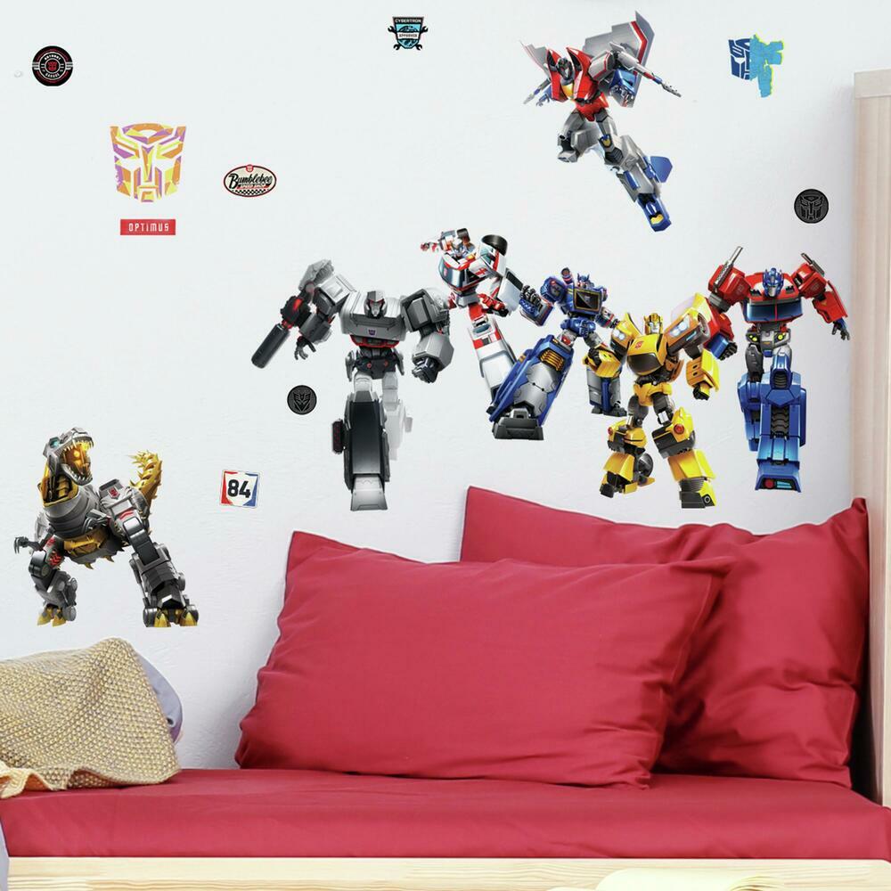 Transformers All Time Favorites Peel and Stick Wall Decals Wall Decals RoomMates   