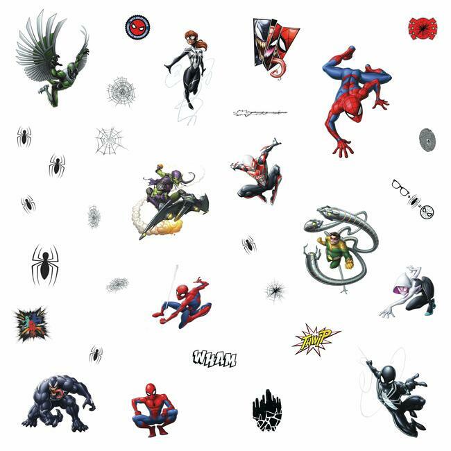 Spider-Man Favorite Characters Wall Decals Wall Decals RoomMates   