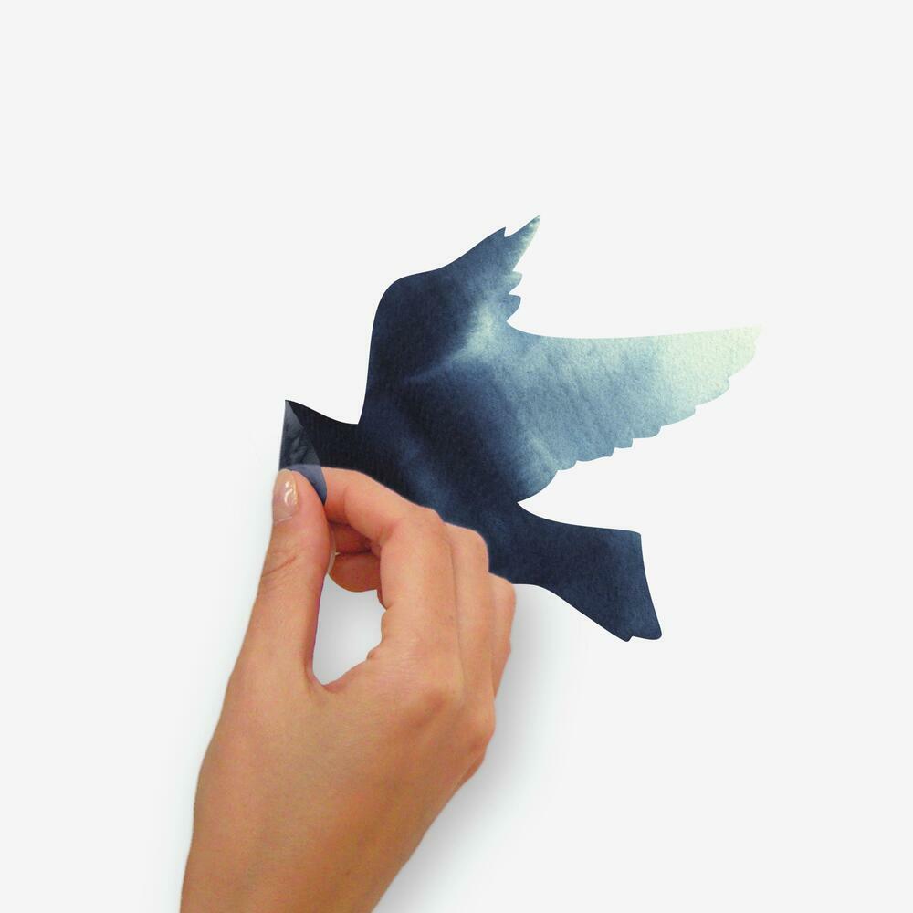 Birds in Flight Peel and Stick Giant Wall Decals Wall Decals RoomMates   