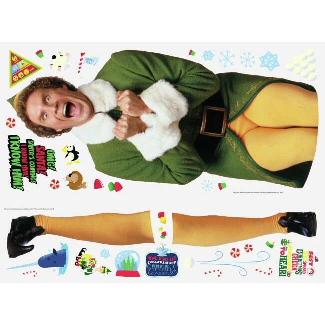 Buddy the Elf Giant Wall Decals Wall Decals RoomMates   