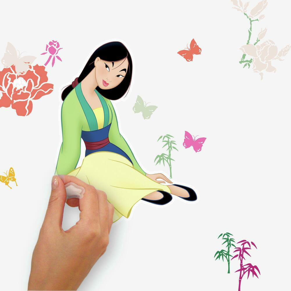 Mulan Peel and Stick Wall Decals Wall Decals RoomMates   