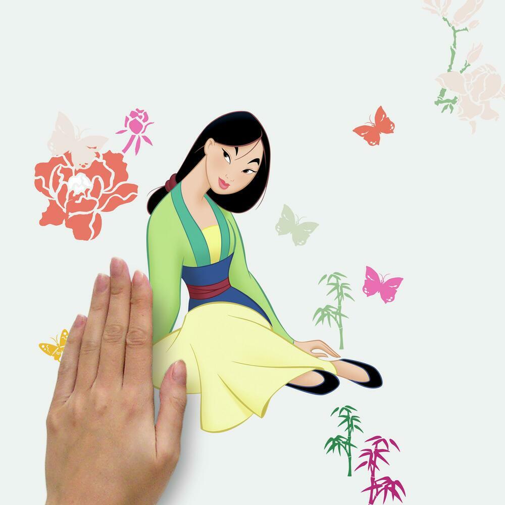 Mulan Peel and Stick Wall Decals Wall Decals RoomMates   