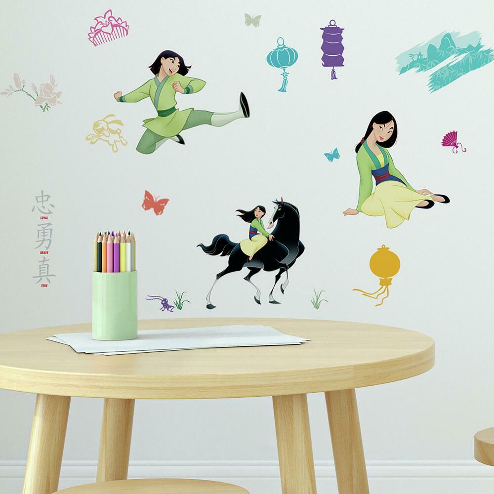 Mulan Peel and Stick Wall Decals Wall Decals RoomMates   
