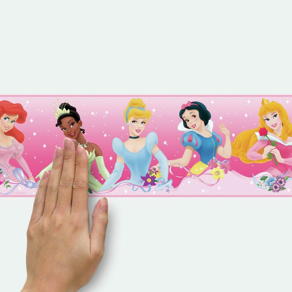Disney Princess Dream From the Heart Peel and Stick Border Peel and Stick Borders RoomMates   