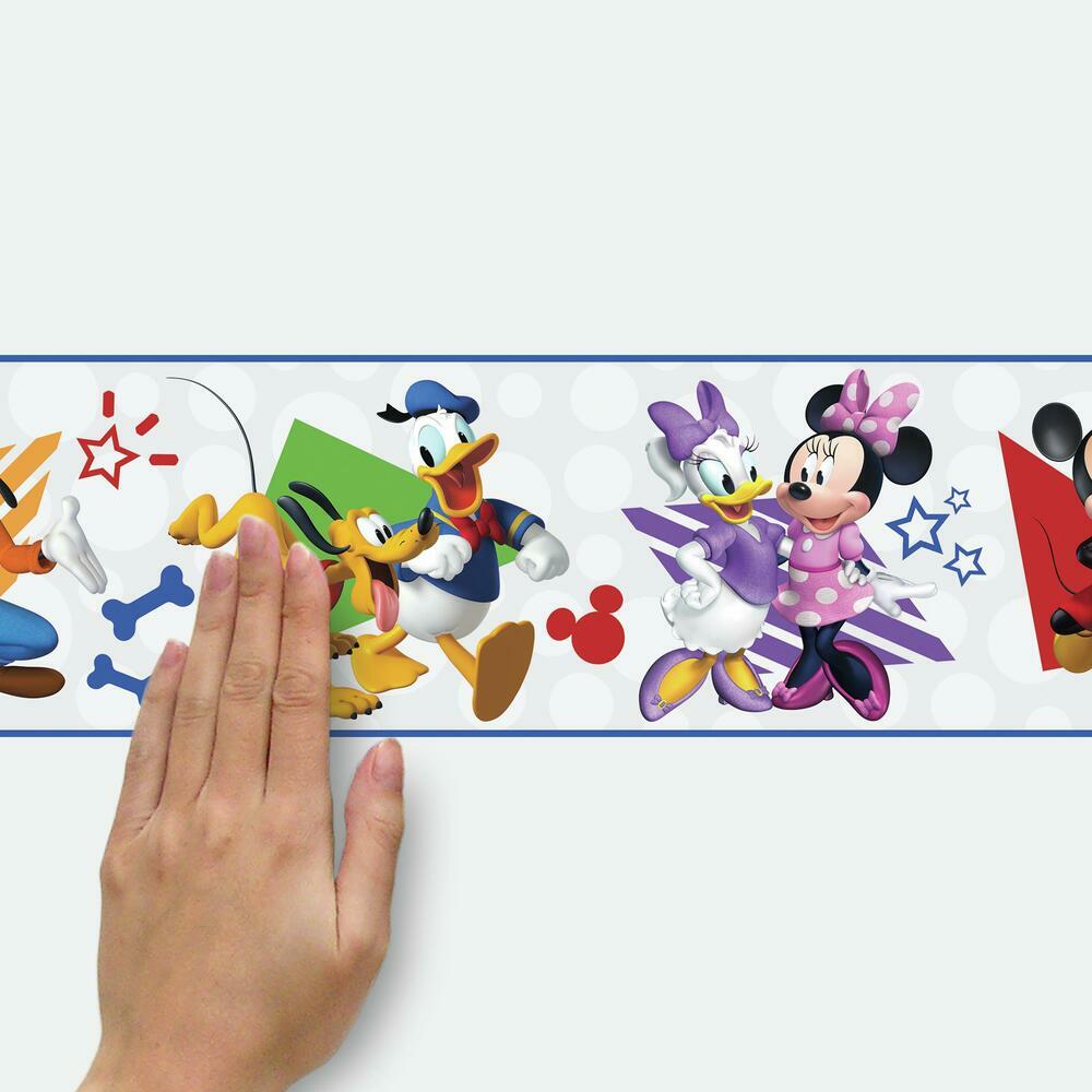 Disney Mickey & Friends Peel and Stick Border Peel and Stick Borders RoomMates   