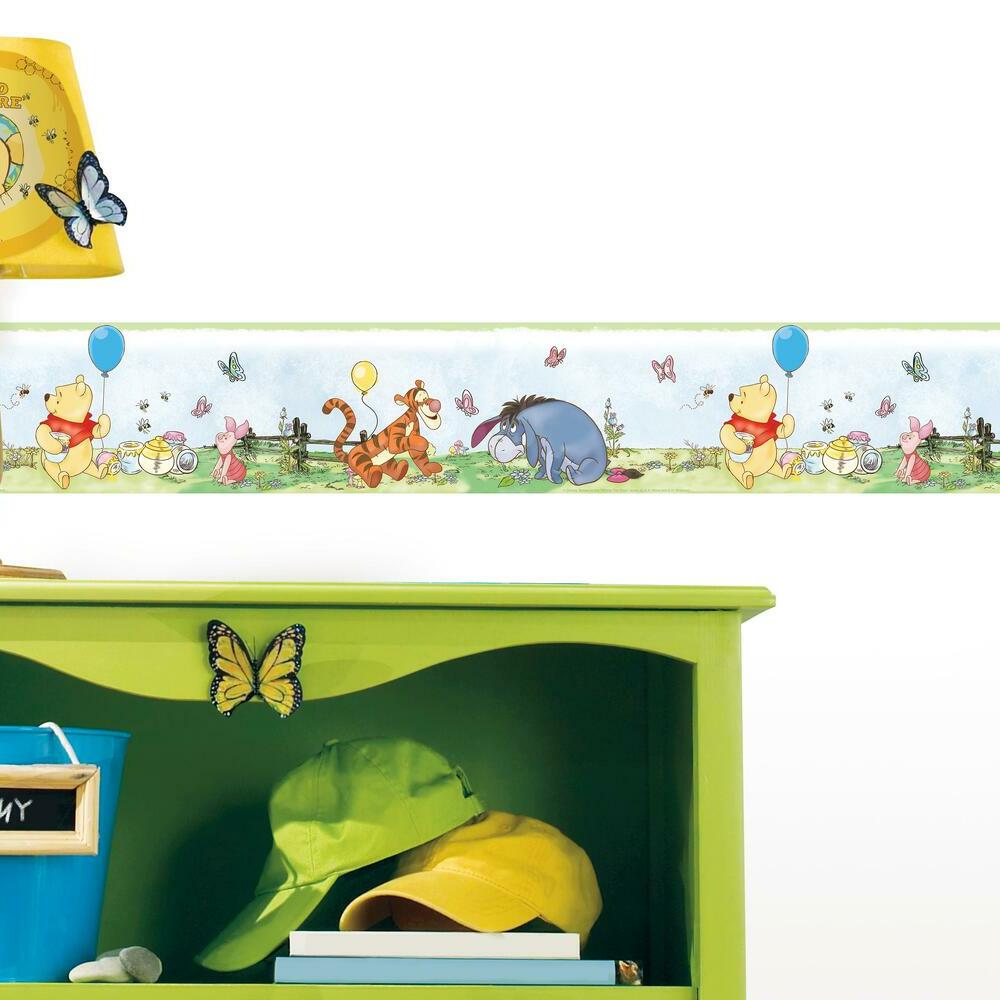 Disney Winnie the Pooh Toddler Peel and Stick Border Peel and Stick Borders RoomMates   