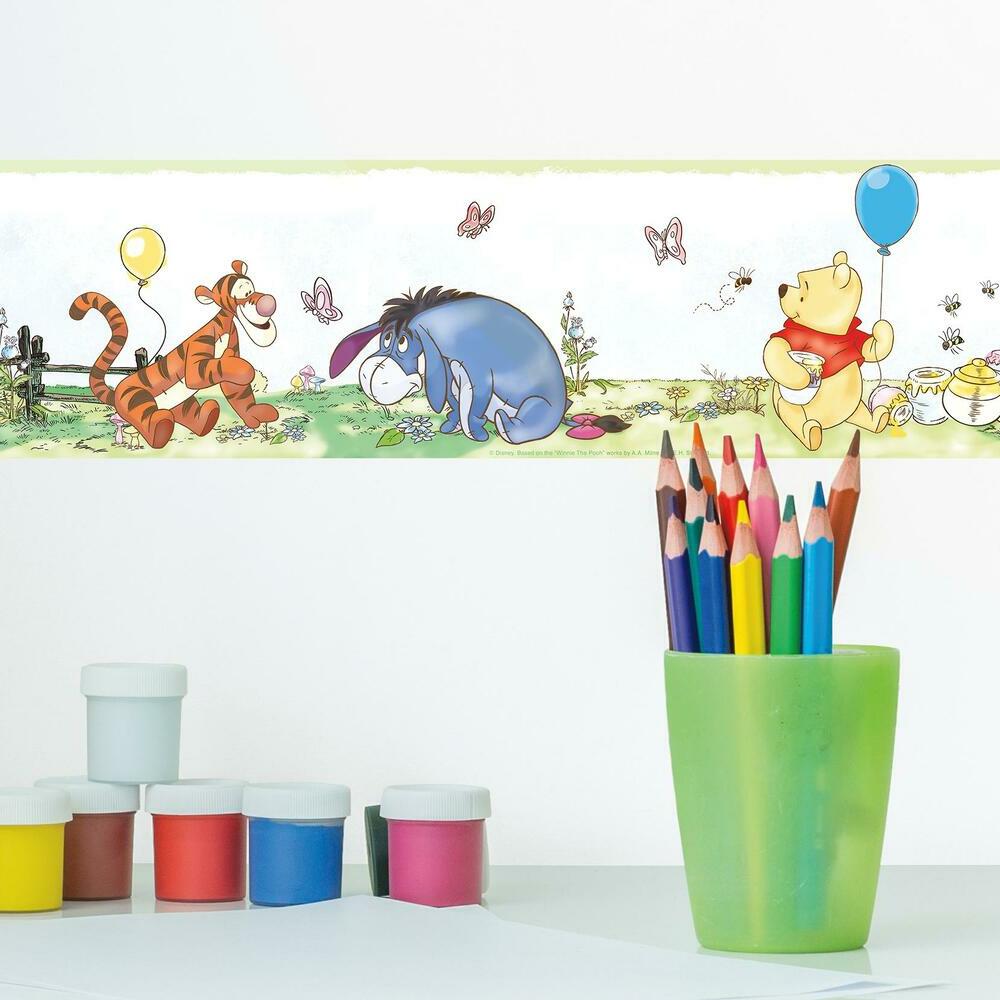 Disney Winnie the Pooh Toddler Peel and Stick Border Peel and Stick Borders RoomMates   