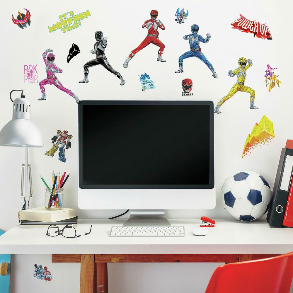 Power Rangers Peel and Stick Wall Decals Wall Decals RoomMates   