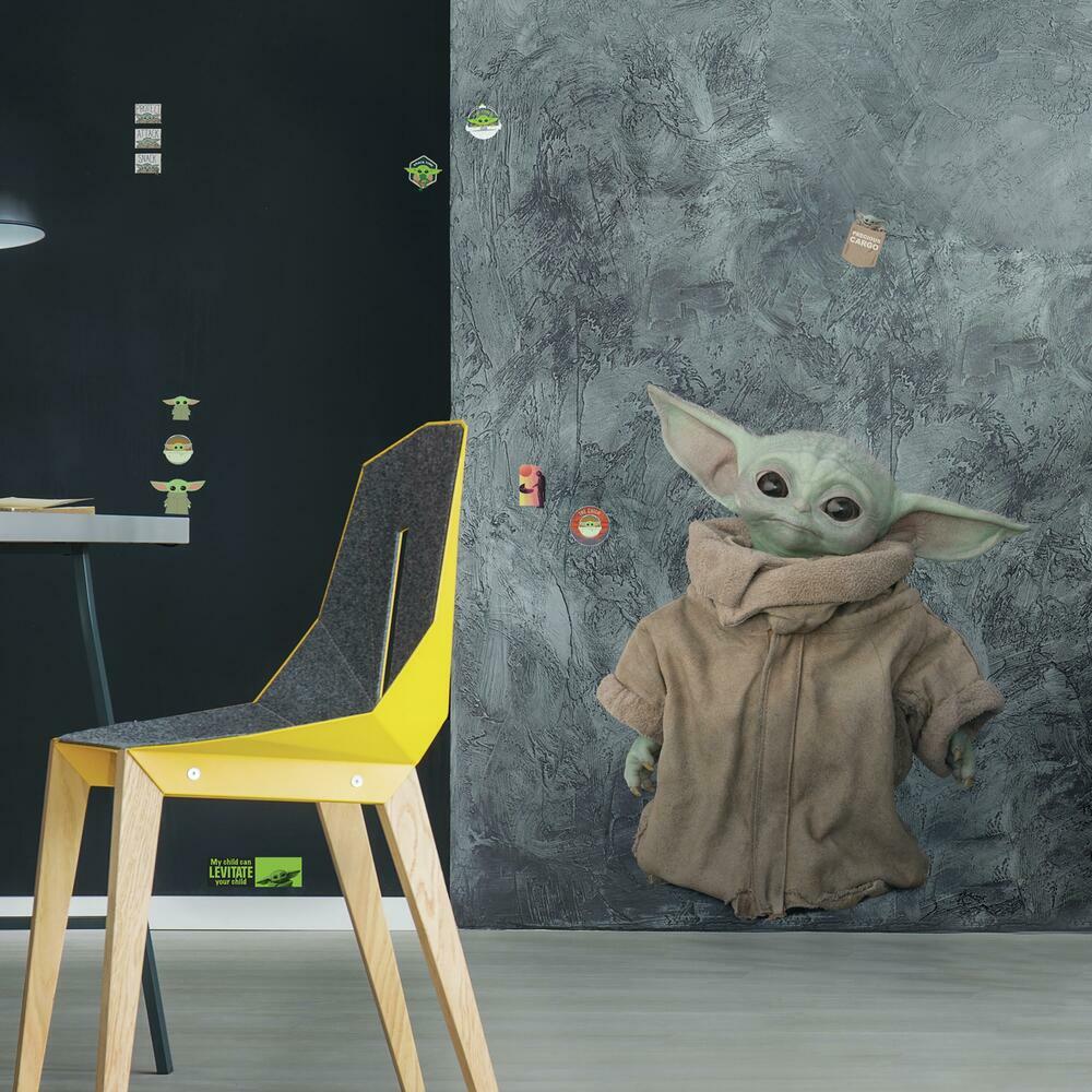 Star Wars The Mandalorian Grogu Peel and Stick Giant Wall Decals Wall Decals RoomMates   