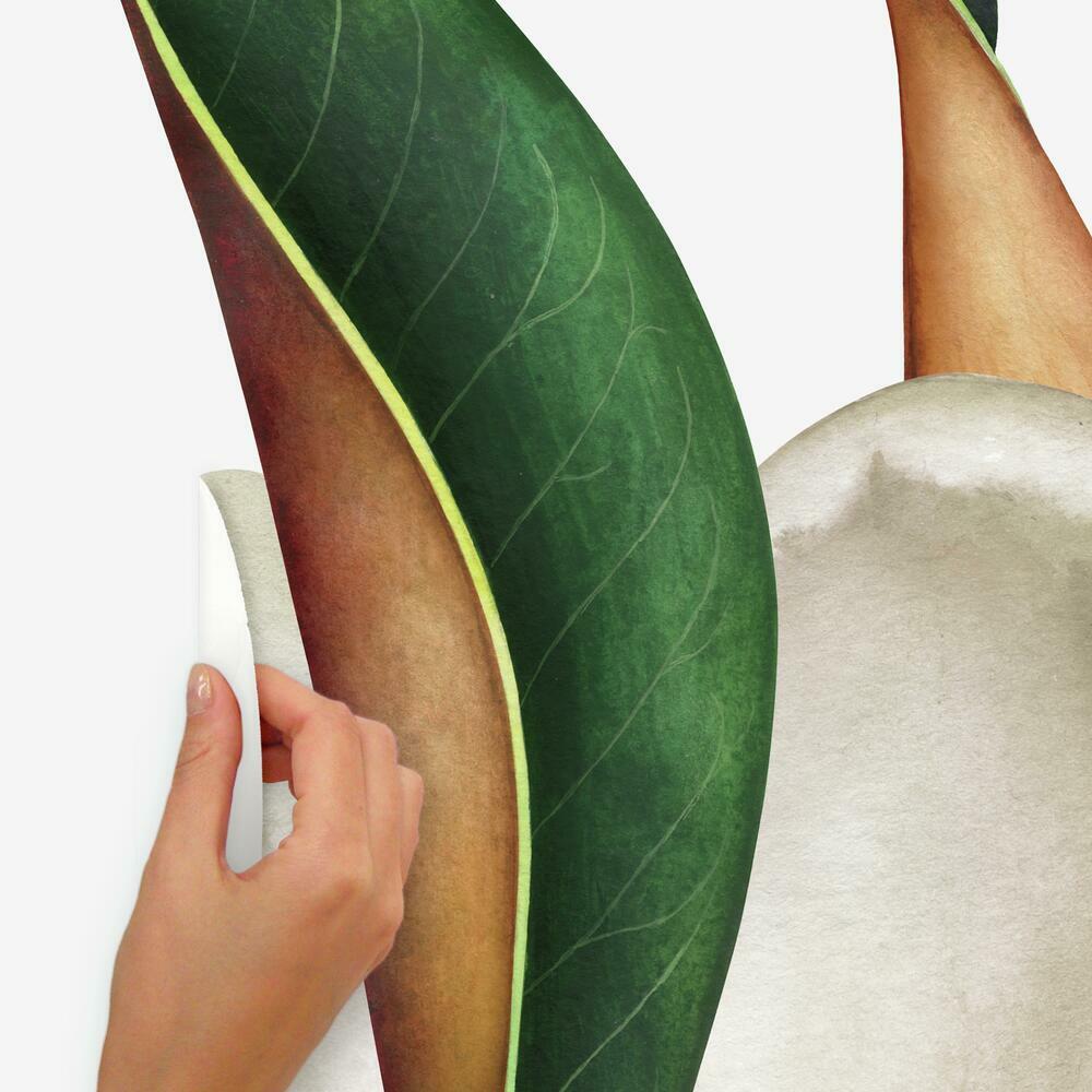 Vintage Magnolia Peel and Stick Giant Wall Decals Wall Decals RoomMates   