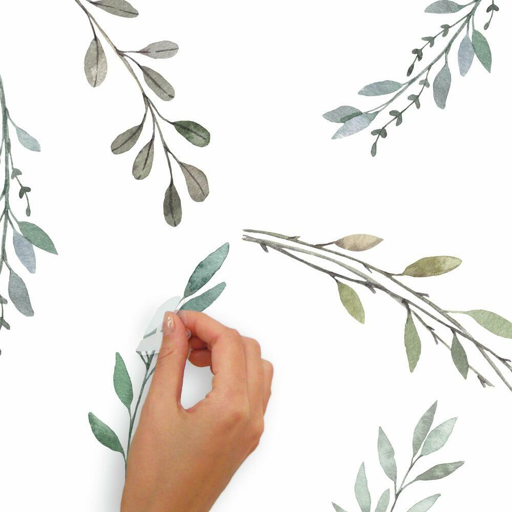 Country Leaves Peel and Stick Wall Decals Wall Decals RoomMates   