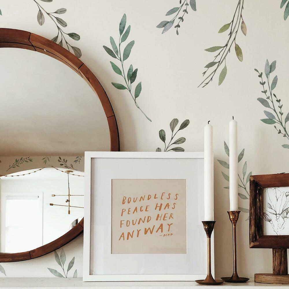 Country Leaves Peel and Stick Wall Decals Wall Decals RoomMates   