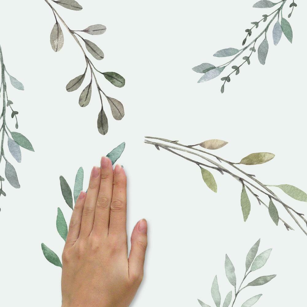 Country Leaves Peel and Stick Wall Decals Wall Decals RoomMates   