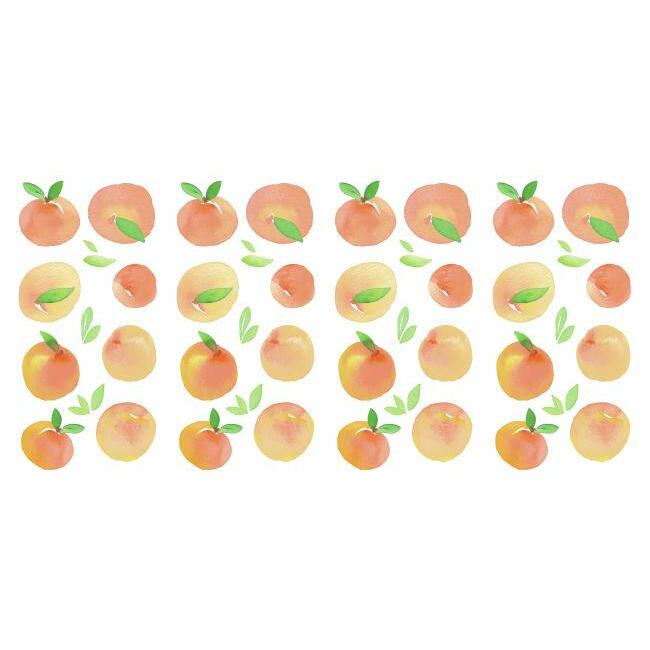 Sweet Peaches Peel and Stick Wall Decals Wall Decals RoomMates   