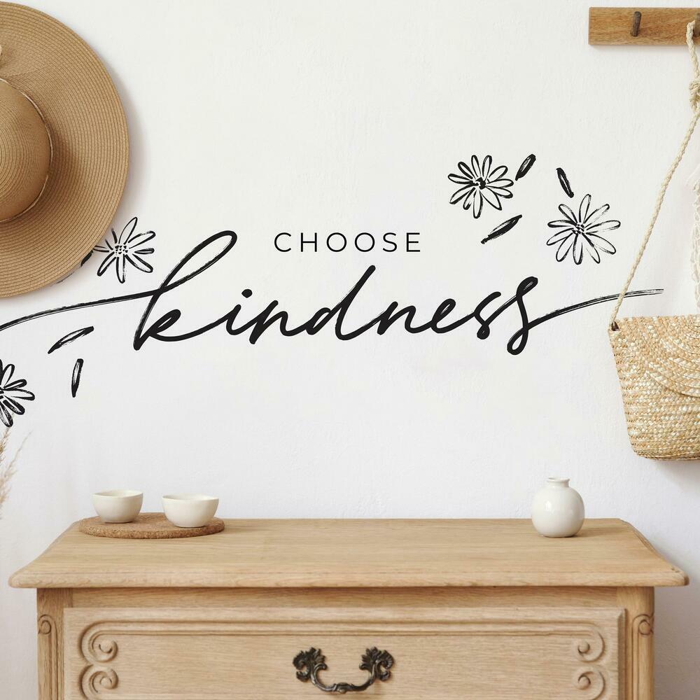Choose Kindness Peel and Stick Wall Decals Wall Decals RoomMates   