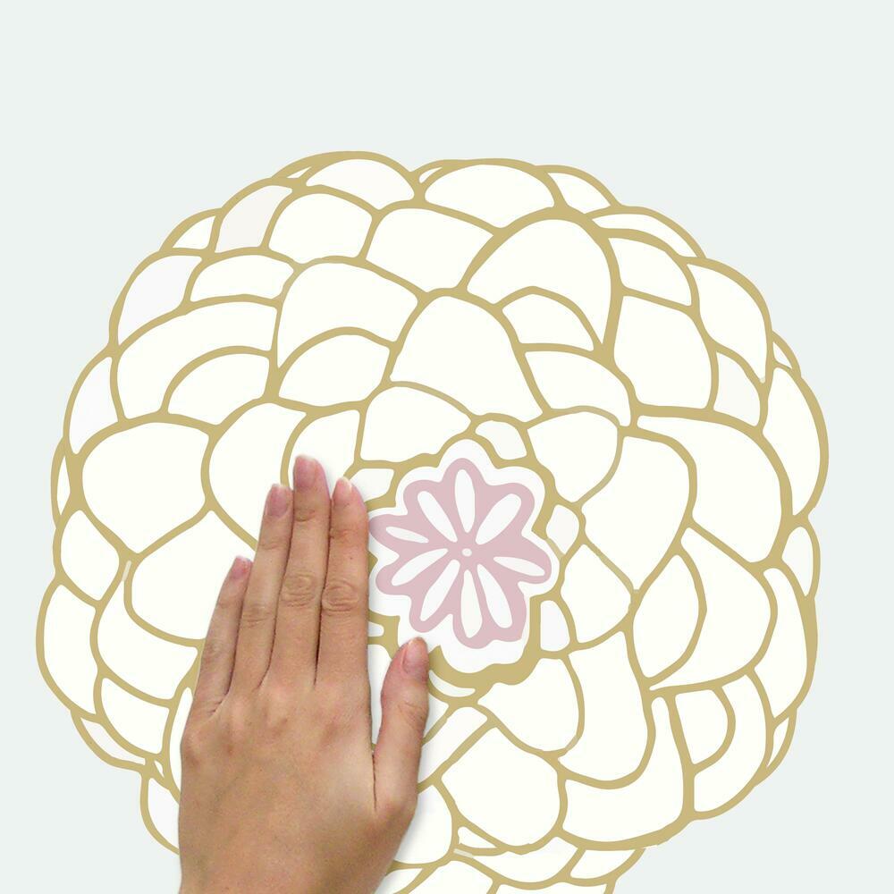 Perennial Blooms Peel and Stick Giant Wall Decals Wall Decals RoomMates   
