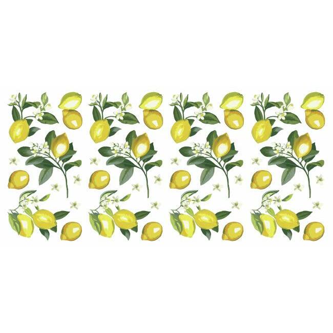 Lemon Peel and Stick Wall Decals Wall Decals RoomMates   