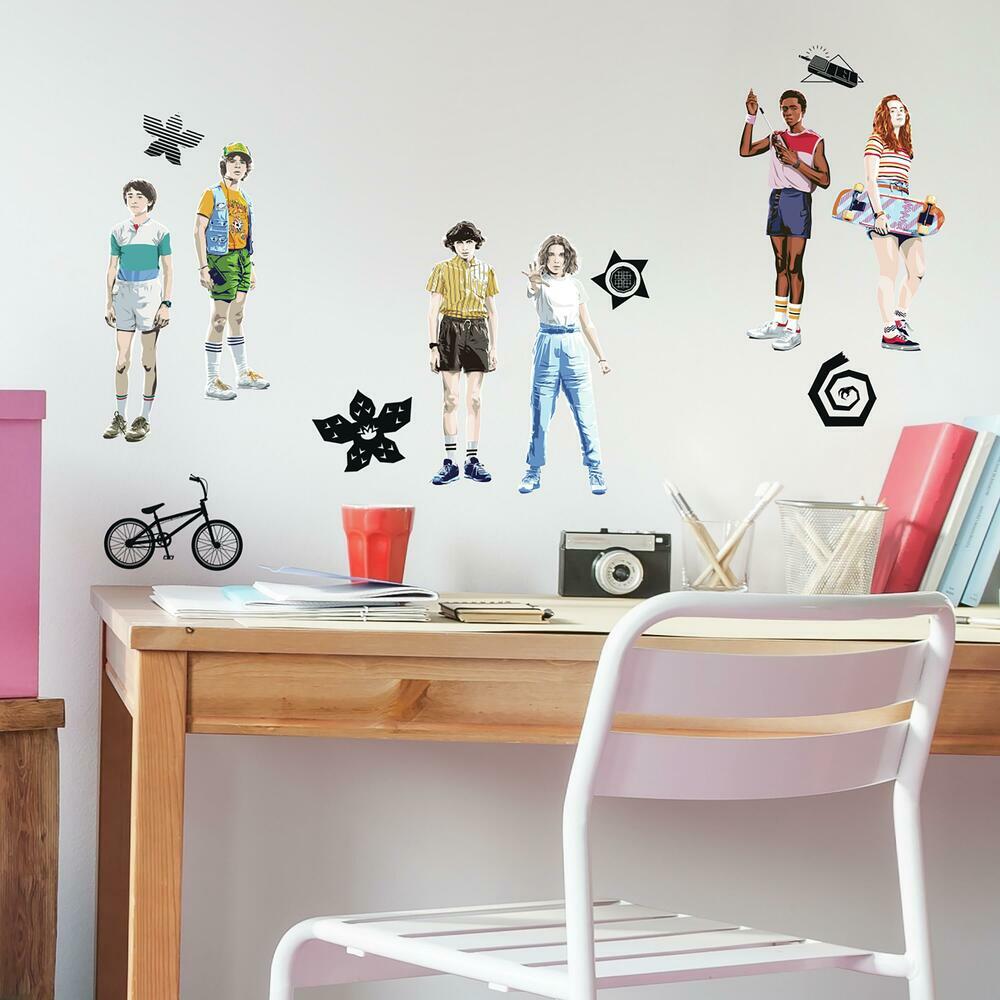 Stranger Things Peel and Stick Wall Decals Wall Decals RoomMates   