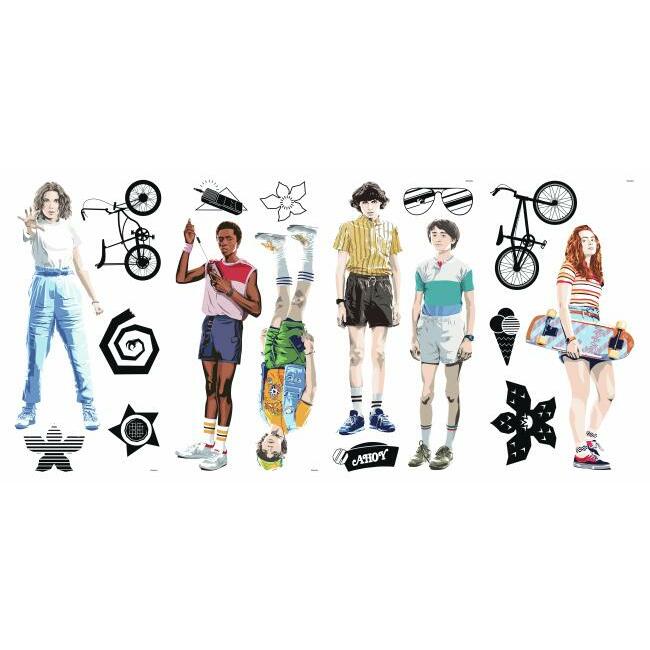 Stranger Things Peel and Stick Wall Decals Wall Decals RoomMates   
