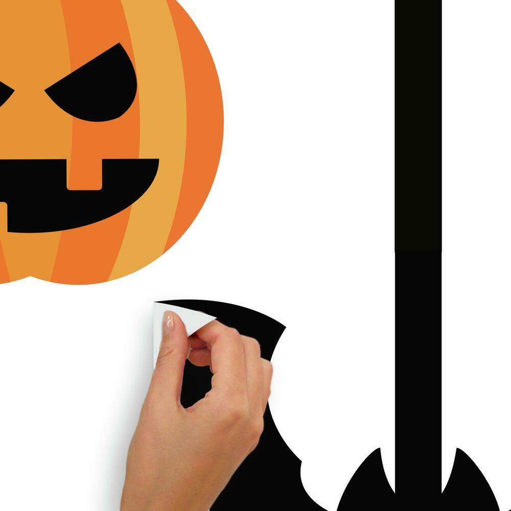 Halloween Glow in the Dark Peel and Stick Giant Wall Decals Wall Decals RoomMates   