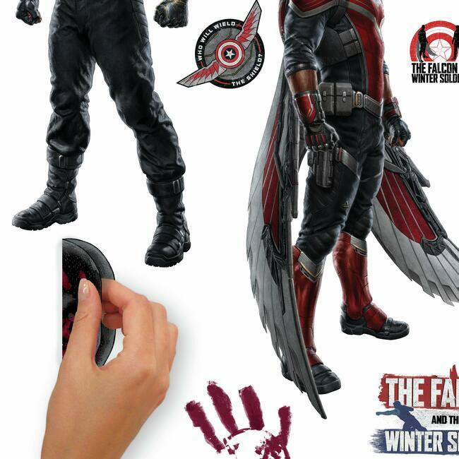 Falcon And The Winter Soldier Peel and Stick Wall Decals Wall Decals RoomMates   