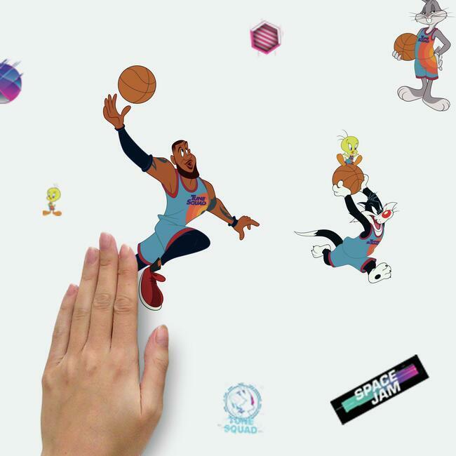 Space Jam Peel And Stick Wall Decals Wall Decals RoomMates   