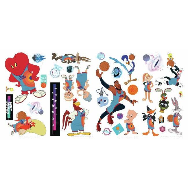 Space Jam Peel And Stick Wall Decals Wall Decals RoomMates   