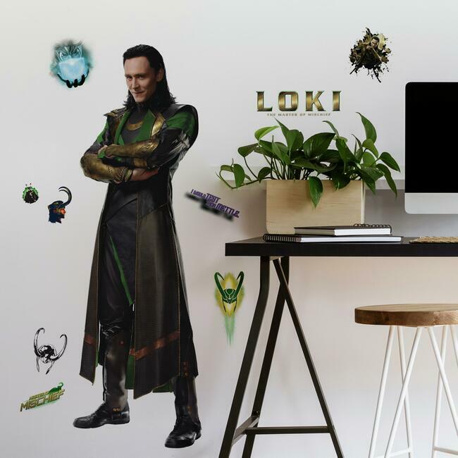 Loki Peel And Stick Giant Wall Decal Wall Decals RoomMates   