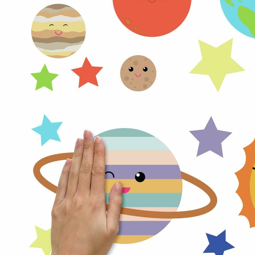 Planet Peel and Stick Wall Decals Wall Decals RoomMates   