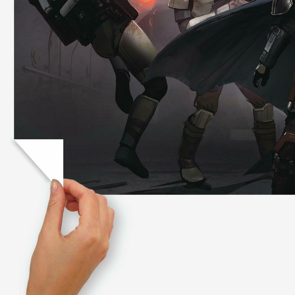 The Mandalorian Peel and Stick Wall Graphix Wall Decals RoomMates   