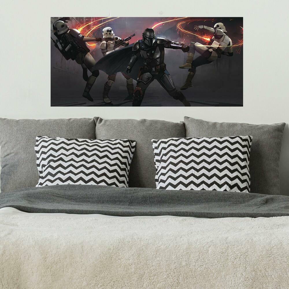 The Mandalorian Peel and Stick Wall Graphix Wall Decals RoomMates   