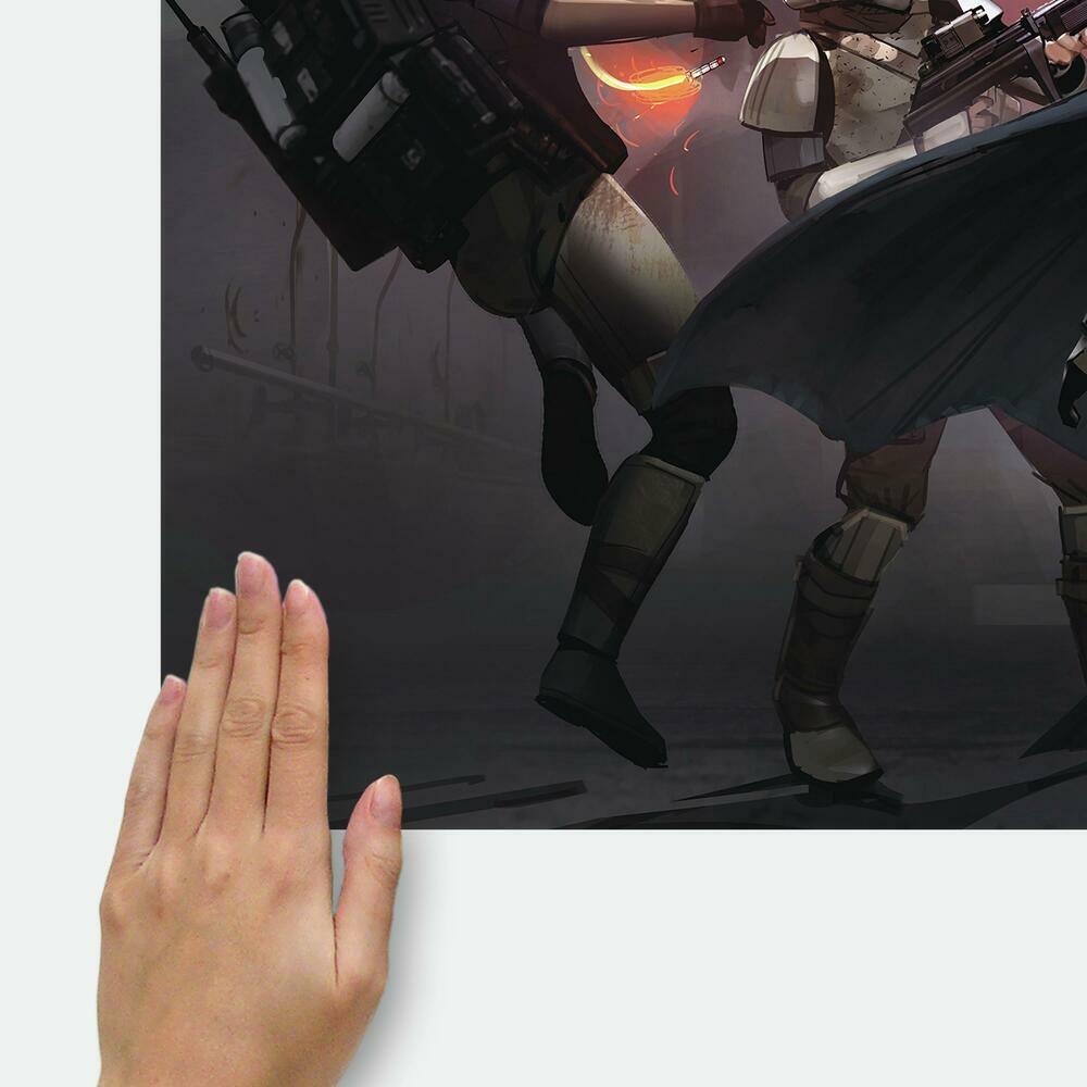 The Mandalorian Peel and Stick Wall Graphix Wall Decals RoomMates   